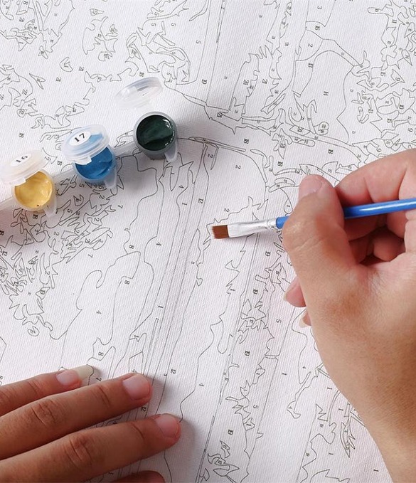 WIE MAN NACH ZAHLEN MALT